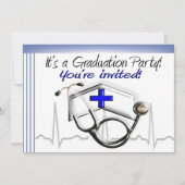 Invitations de fête de remise des diplômes (Devant)