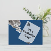 Invitations de fête de remise des diplômes de (Debout devant)