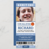 Invitations de fête de remise des diplômes de (Devant / Derrière)