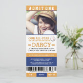 Invitations de fête de remise des diplômes de (Debout devant)