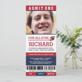 Invitations de fête de remise des diplômes du (Debout devant)