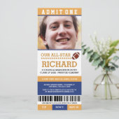 Invitations de fête de remise des diplômes du (Debout devant)