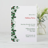 Invitations de fête de vacances (Debout devant)