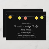 Invitations de fête des Lanternes d'été (Devant / Derrière)