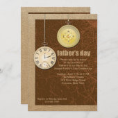 Invitations de fête des pères (Devant / Derrière)