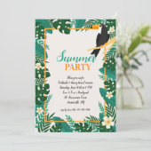 Invitations de fête d'été (Debout devant)