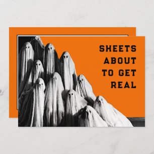 Invitations de fête d'Halloween