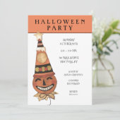 Invitations de fête d'Halloween (Debout devant)