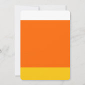 Invitations de fête d'Halloween (Dos)