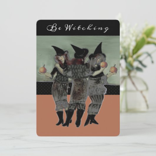 Invitations de fête d'Halloween (Debout devant)