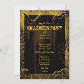Invitations de fête d'Halloween - modèle de person (Dos)