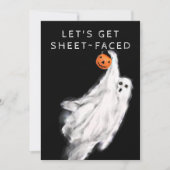 Invitations de fête d'Halloween pour adultes (Devant)