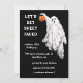 Invitations de fête d'Halloween pour adultes (Devant)