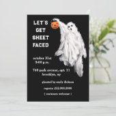 Invitations de fête d'Halloween pour adultes (Debout devant)