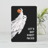 Invitations de fête d'Halloween pour adultes (Debout devant)