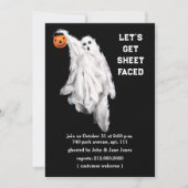 Invitations de fête d'Halloween pour adultes (Devant)