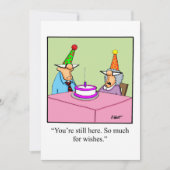 Invitations de fête d'Humour d'anniversaire "Spect (Devant)