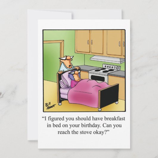 Invitations de fête d'Humour d'anniversaire "Spect (Devant)