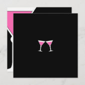 Invitations de fête du 30e anniversaire (Devant / Derrière)