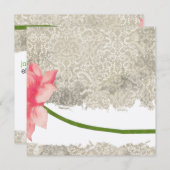 Invitations de fête du 50e anniversaire (Devant / Derrière)