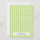 Invitations de fête du 5e anniversaire Crow d'anni (Dos)