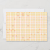 Invitations de fête estivale avec flotteurs pour a (Dos)