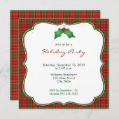 Invitations de fêtes (Devant / Derrière)