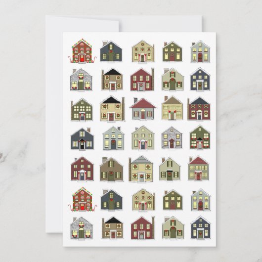 Invitations de fêtes (Dos)