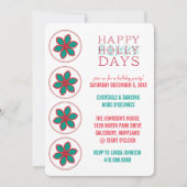 Invitations de fêtes (Devant)