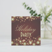 Invitations de Fêtes, bulles de champagne (Debout devant)