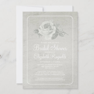 Invitations de Fêtes des mariées florales et flora