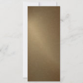 Invitations de Fêtes - Elégant Or Antique (Dos)