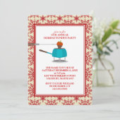 Invitations de Fêtes Fondues (Debout devant)