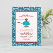 Invitations de Fêtes Fondues (Debout devant)