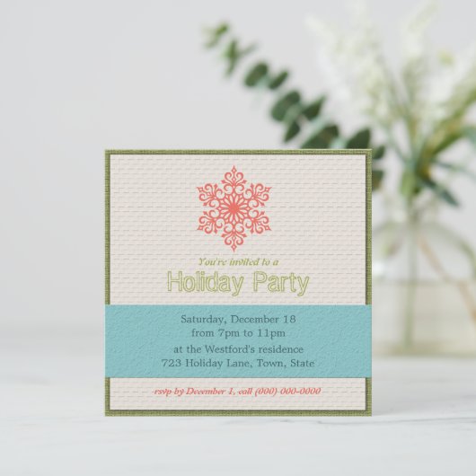 Invitations de Fêtes Modernes (Debout devant)