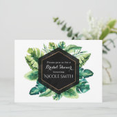 Invitations de Feuilles de l'île des Forêts tropic (Debout devant)