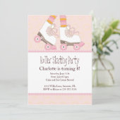 Invitations De Filles À Patinage À Thèmes (Debout devant)