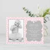 Invitations de filles au baptême (Debout devant)