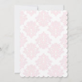 Invitations de filles Baby showers de bambins à la (Dos)