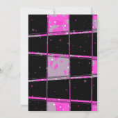 Invitations de Filles Rock Star Anniversaire (Dos)