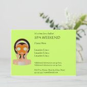 Invitations de fin de semaine Spa (Debout devant)