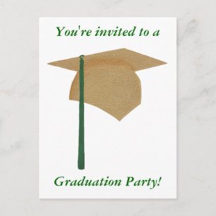 Invitations de fin d'études, Casquette Gold et Gre