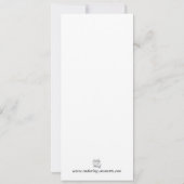 Invitations de fin d'études classiques (Dos)