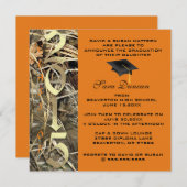 Invitations de fin d'études en Camo classique 2015 (Devant / Derrière)