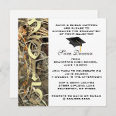 Invitations de fin d'études en Camo classique 2015 (Devant / Derrière)