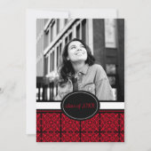 Invitations de fin d'études [Rouge] (Devant)