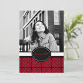 Invitations de fin d'études [Rouge] (Debout devant)