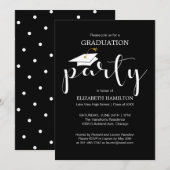 Invitations de fin d'études secondaires (Devant / Derrière)