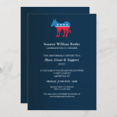 Invitations de financement démocrate (Devant / Derrière)