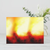 Invitations de flammes Abstraites (Debout devant)